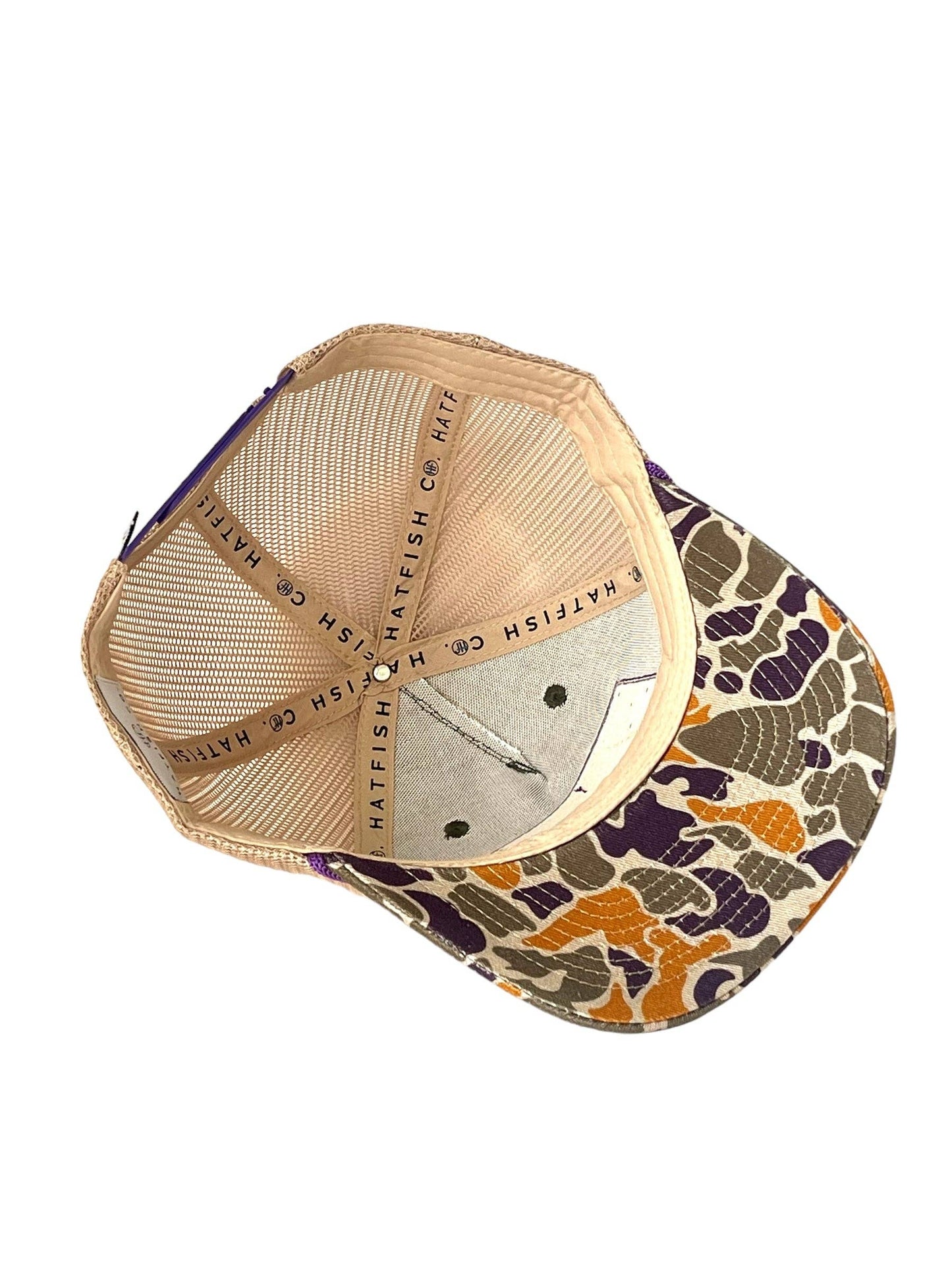 The Leauxcal Adult Camo Trucker Hat