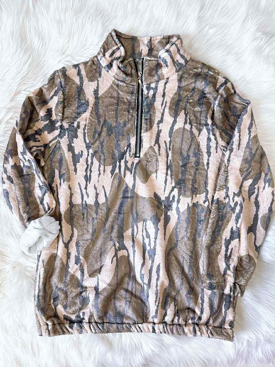 Luxury Sherpa pullover - PREORDER