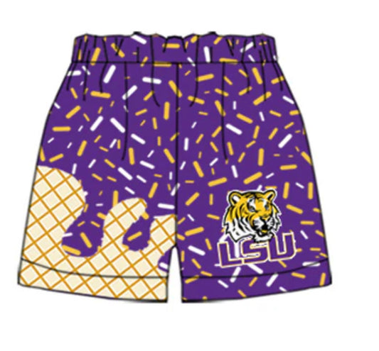 Tigers drip shorts - PREORDER
